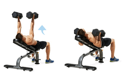 Вправа на груди "молоток"