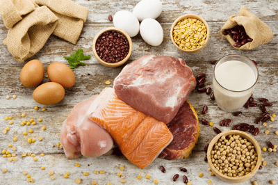 Топ-продукти, багаті на білок.