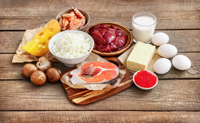 субпродукти, риба та яйця